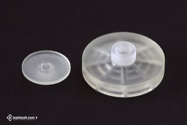 Impression 3D du Slew Control • Dessous  Impression 3D du Slew Control • Dessous