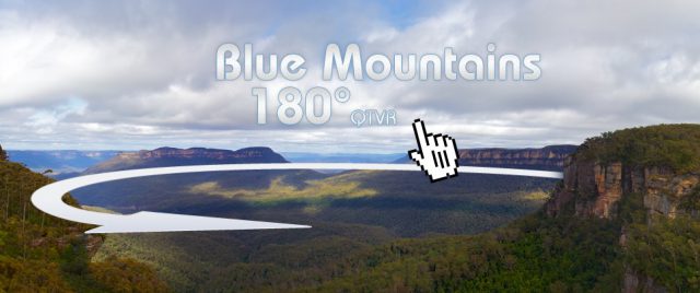 Panoramique QTVR 180° dans les Blue Mountains