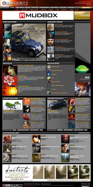 CGTalk Website capture of Little Metal Car project