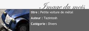 Petite voiture de métal - FrenchCinema 4D - Image du mois